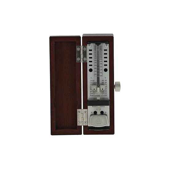Wittner Wooden Metronome Super Mini Taktell Wooden Case Mahogany 880210