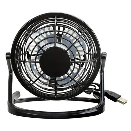 USB Mini Desktop 360 Degree Rotatable Office Fan Computer Laptop Summer Cooler