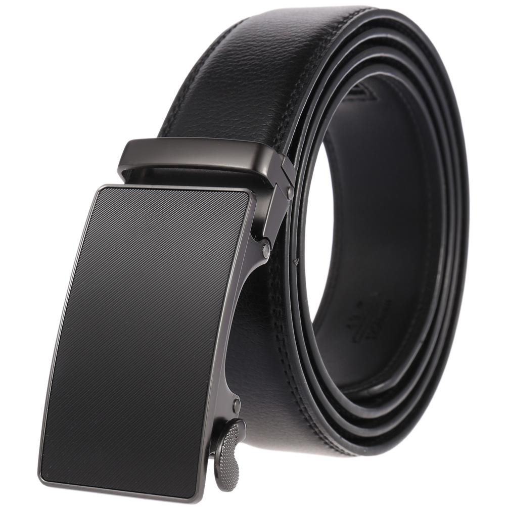 Berühmte Marke Gürtel Männlich Designer Automatikschließe Echtes Leder Herren Gürtel Luxus Gürtel für Männer 3,5cm Neu Schwarz Braun Übergröße