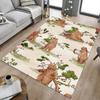 1PC Bear Band Non-Slip Floor Carpet Compatible for Office&Living Room&Bedroom&Dining Room - Flat- Soft & Pattern, Vibrant Colors-W316