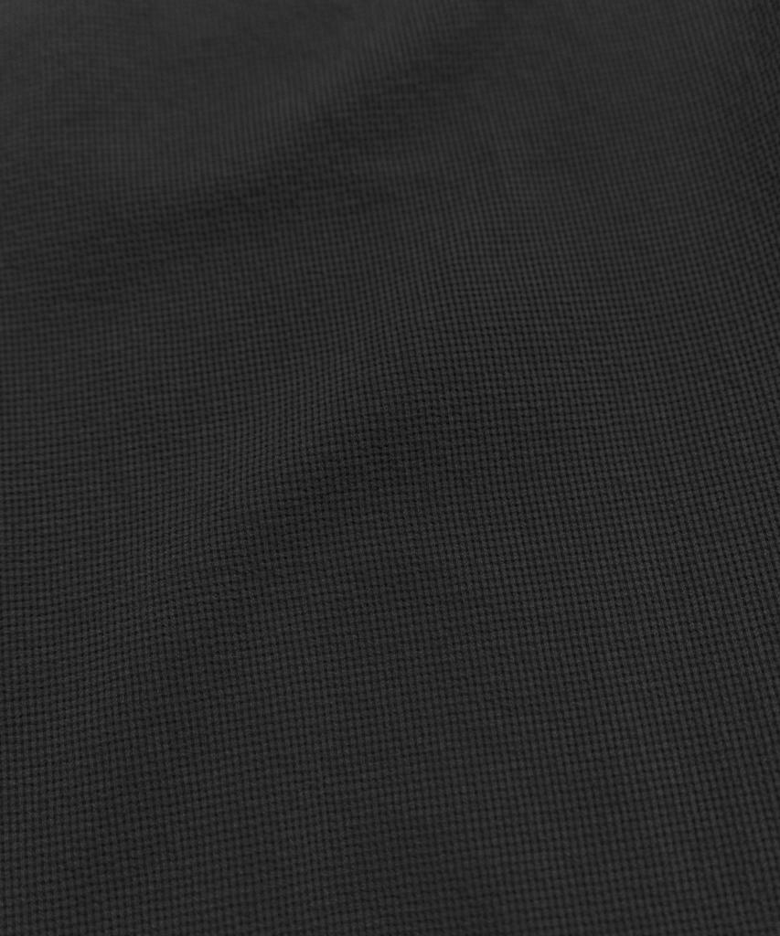 BIRBANTE Seersucker Aero Stretch T-Shirt - Black