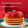 COOKER KING Non-Stick Enamel Cast Iron Soup Pot