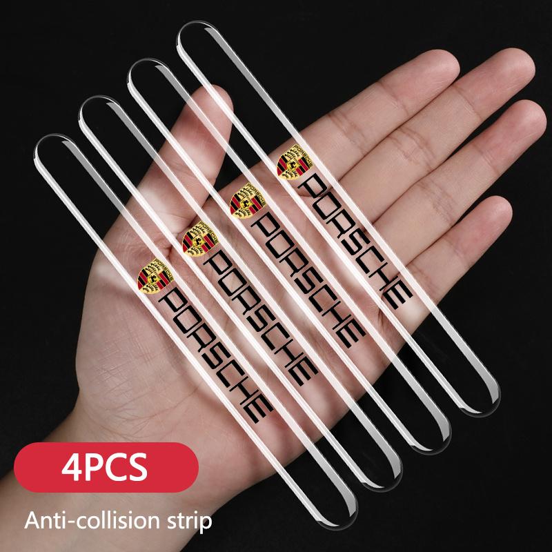 

Car Door Edge Transparent Anti Scratch Protection Strip For Porsche Panamera Cayenne Taycan 911 718 Macan Carrera-GT 928 944 968