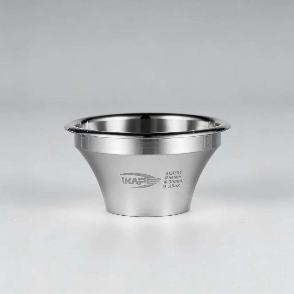 IKAPE Filtrační košíček pro portafilter s proměnným průměrem pro espresso, precizní, pro vysokou extrakci, pro bezedný portafilter 54mm/58mm