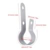 High Quality Stainless Steel P Clips for 24mm 28mm Exhaust Pipe Pack of 24