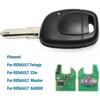 1 Button Key Shell Remote Control Key Case for Clio 2, Car Key Remote Control for Renault Twingo Clio 2 Master Kango with 43