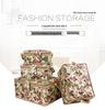 European Style Large Household Sewing Kit - Portable Fabric Storage Basket with DIY Supplies, Needle, and Thread.