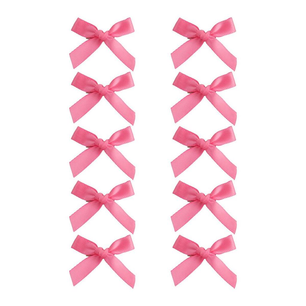Ballet Style Ribbon Bow Duckbill Clip - Sweet 4cm Hair Accessories