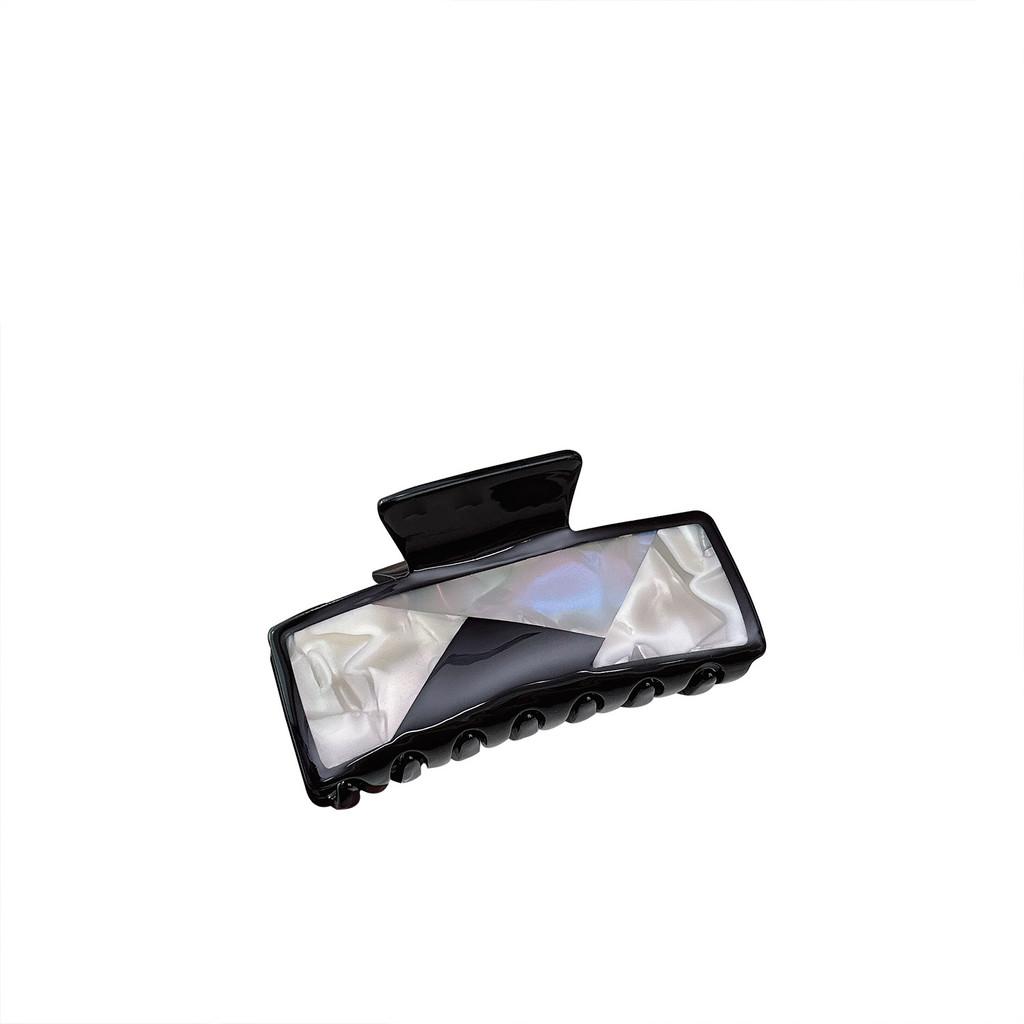 Chic Acetate Square Hair Claw Clip For Women In Fashionable Colors And Styles
