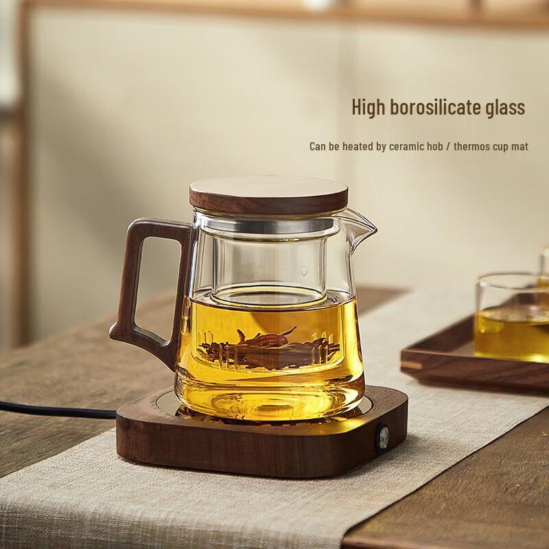 YIHUTEA Glass Teapot with Infuser