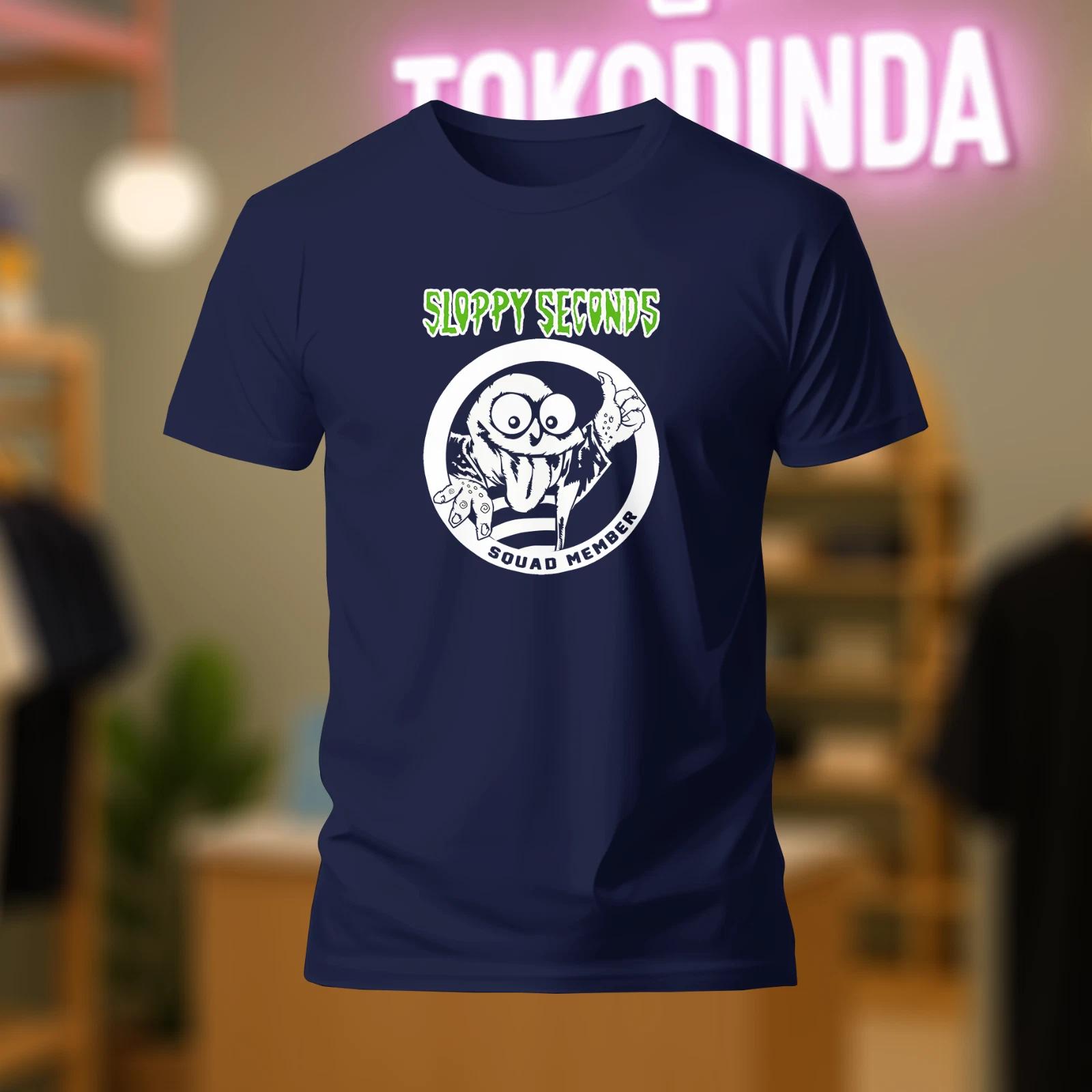 Men s and Women s T-shirts Sloppy Seconds logo T-Shirt S-5XL XXXL