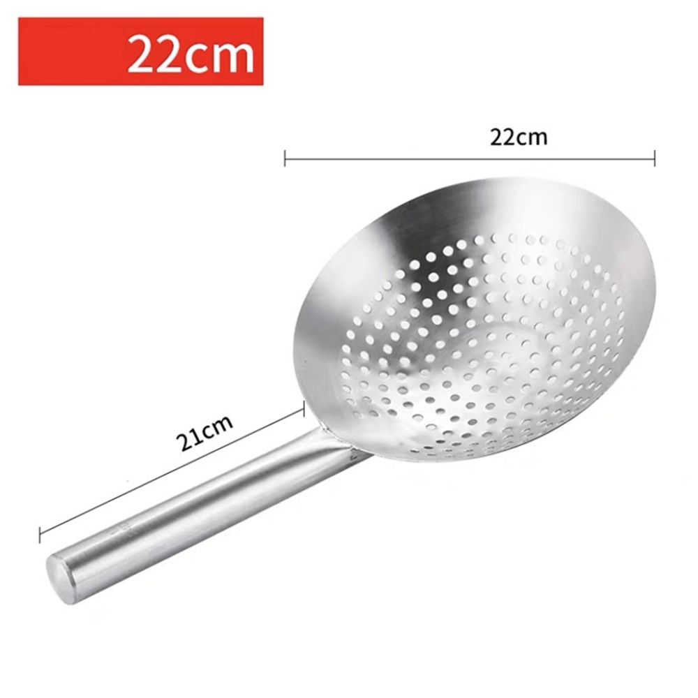 Handle Oil Filter French Fries Deep Fryer Oil Flour Oil Frying Scoop Oil Strainer Colander Skimmer
