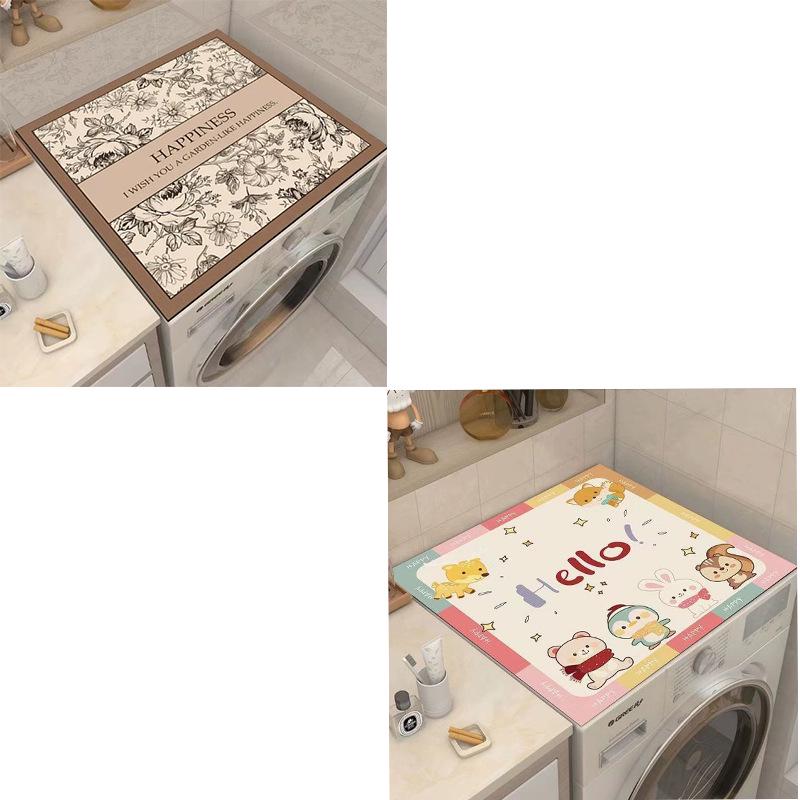 Newcomer Exclusive: Water-Absorbent Roller Washing Machine & Refrigerator Dust Cover with Sunscreen Protection