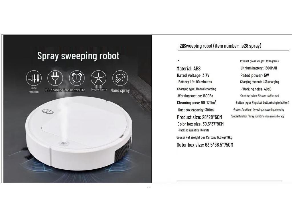 Grenzüberschreitender intelligenter Roboterstaubsauger - Vollautomatisches Haushaltsgerät und Kehrmaschine
