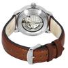 ZEPPELIN Orologio da uomo automatico con cinturino in pelle mediterranea e quadrante beige 96685