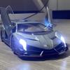 1/24 Lamborghini Veneno Limited Edition Supercar Alloy Diecast Metal Model Car Sound and Light Pull Back Children Toy Car Decoration Hobbies