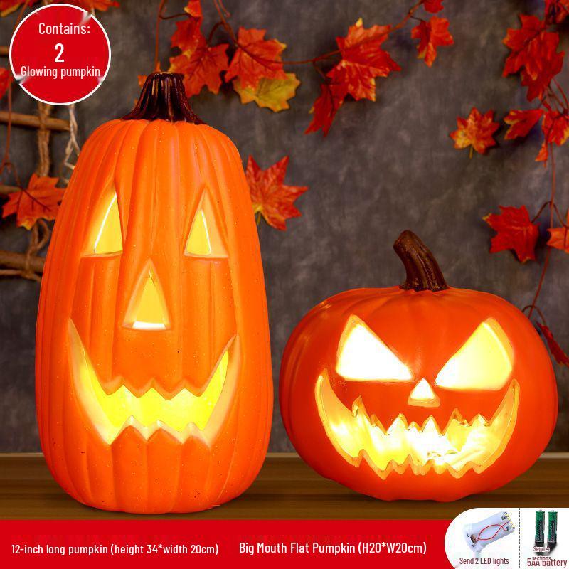 Luminous Halloween Pumpkin Lantern for Decoration
