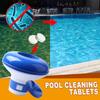 Solar Pool Floating Chlorine Dispenser Swimming Pool Chlorine Floater Bromine Tablets Dispenser  Storage Organizer