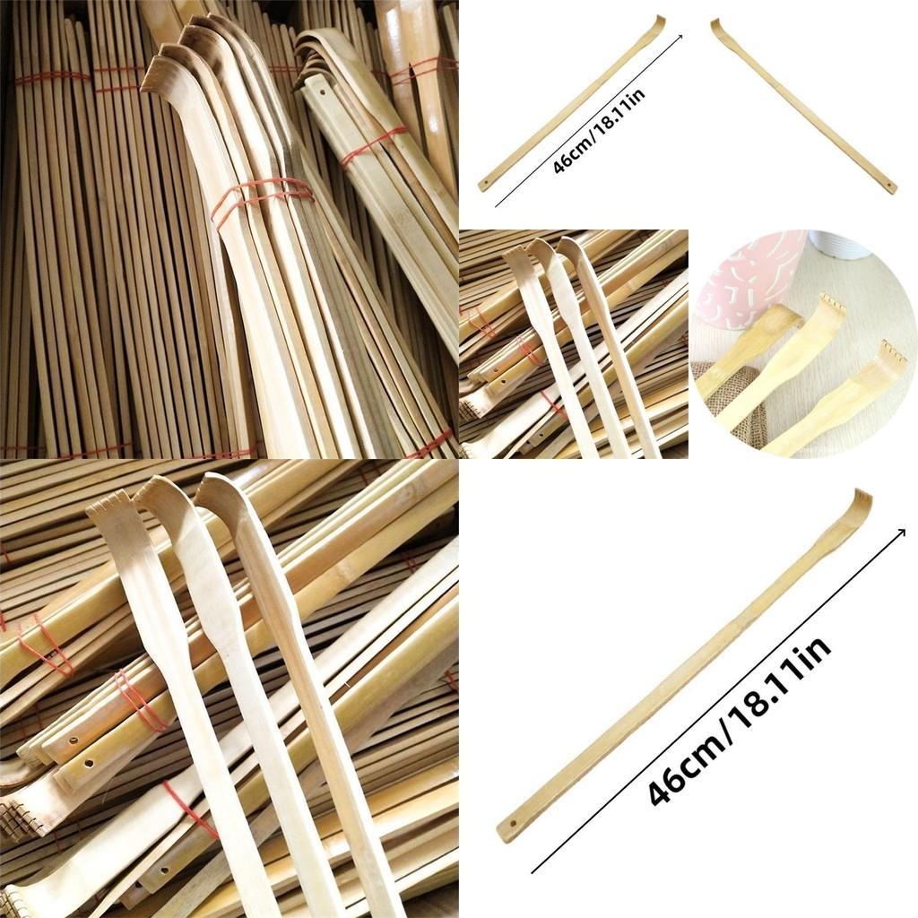 Natural Bamboo Back Scratcher Gentle And Effective Relief For Back Itching