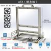 Open Chassis Stand Vertical Transparent Creative Personalized Water Cooling Mini Simple Platform Computer Stand Personalized Chassis