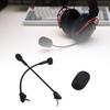 Replacement For Cloud Headsets 3.5mm Detachable Unidirectional Game Boom Microphones