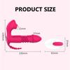 Sucking Clitoris Vibrator Women 3 In 1 Telescopic Wireless Control Clit Sucker 12 Speeds Female Wearable G-Spot Anal Stimulator