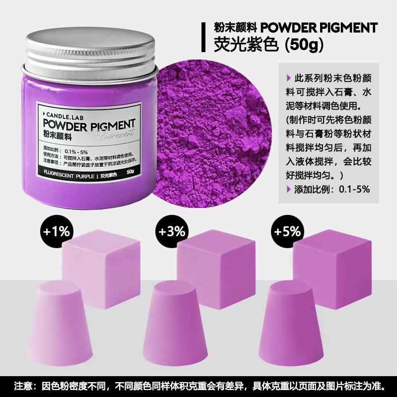 Gypsum Colored Pigments Morandi Fluorescent Dyes Rich Color Good Dispersion for Sculptures Teaching Models Candle Crafts