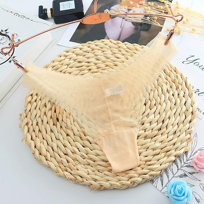 Dámské spodní prádlo G String Net příze Ultratenká tanga Spodní prádlo Dámské kalhotky s nízkým pasem K57
