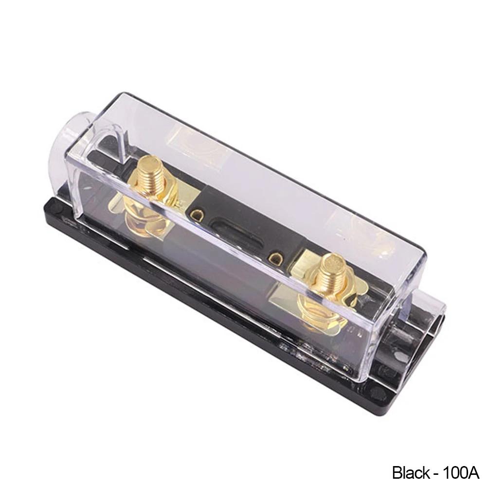 Car Auto Fuse Holder Bolt-on Fuse Automotive Audio Fuse Holders Fusible Link with 60A 80A 100A 200A 250A 300A