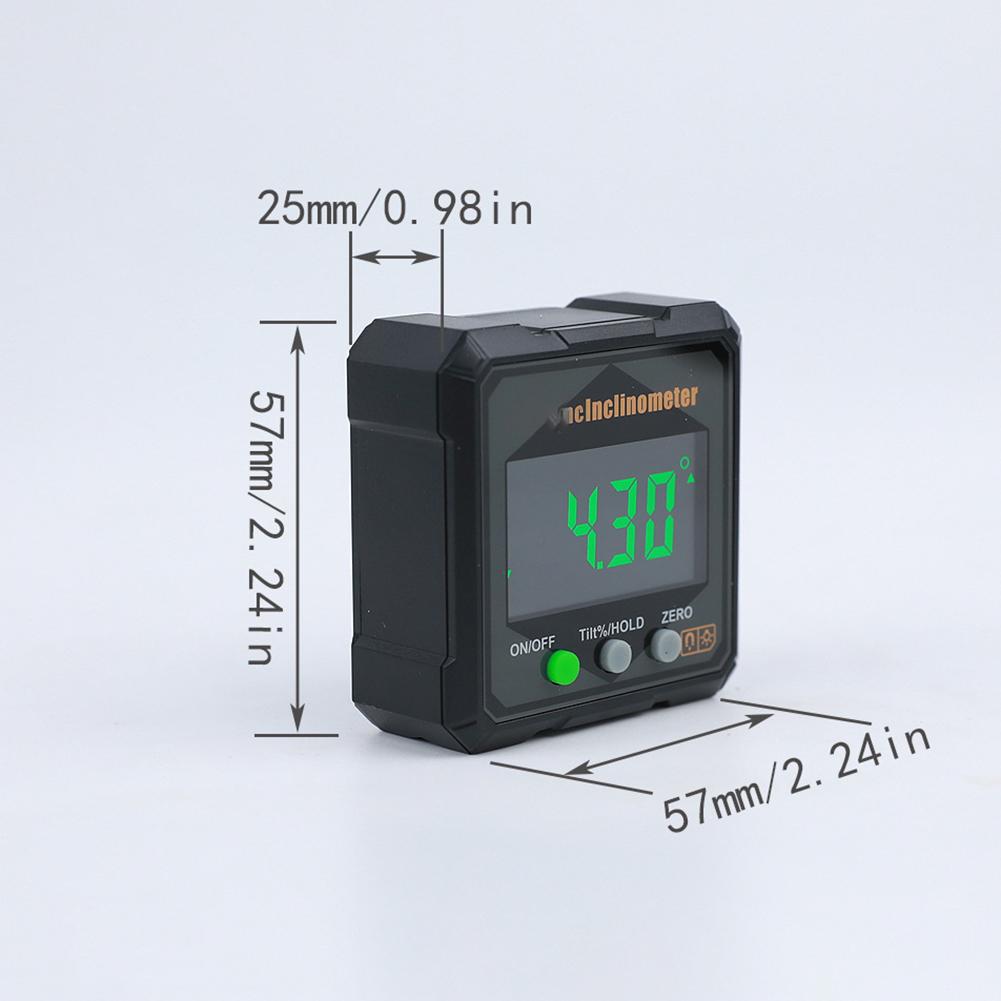 Dust And Water Resistant Digital Inclinometer IP54 Inclinometer