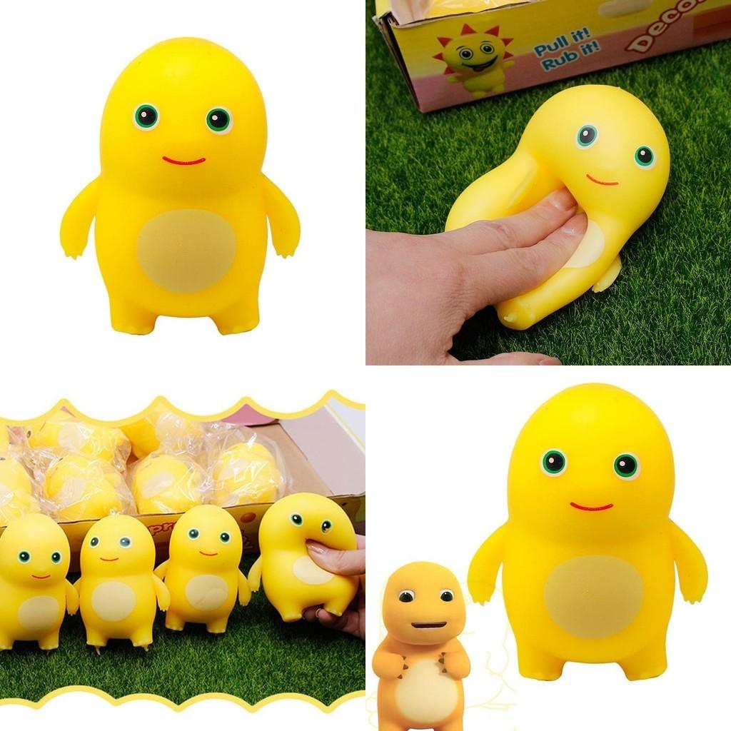 Cute Little Milk Dragon Slow Rebound Stress Relief Toy With Opp Bag Packaging