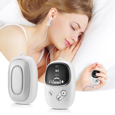 Schlafmittel Insomnie Linderung Mikrostrom Handgerät Hypnosegerät für Stress Angst Depression Entspannung Gehirn mit Tragegurt