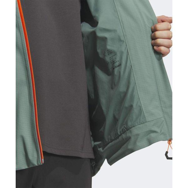 Adidas Terrex Xploric 2 Layer Jacket Outdoor Waterproof Breathable Woven Long Sleeve Jacket Men Jackets KD6882