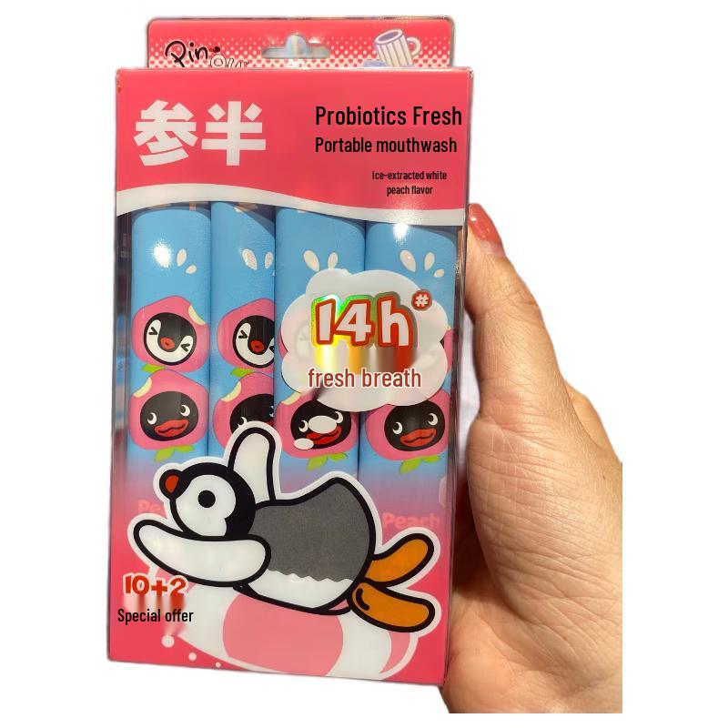 

Samban Probiotic Portable Mouthwash (Pingu Edition)