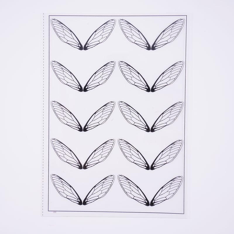 Black Alice Cat Sailor Moon Cicada Wing Resin Craft Kit