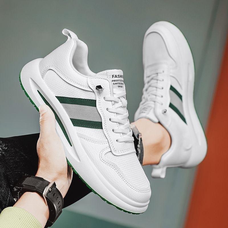 Summer new breathable mesh casual shoes men's shoes student white board shoes sports shoes trendy shoes dad shoes