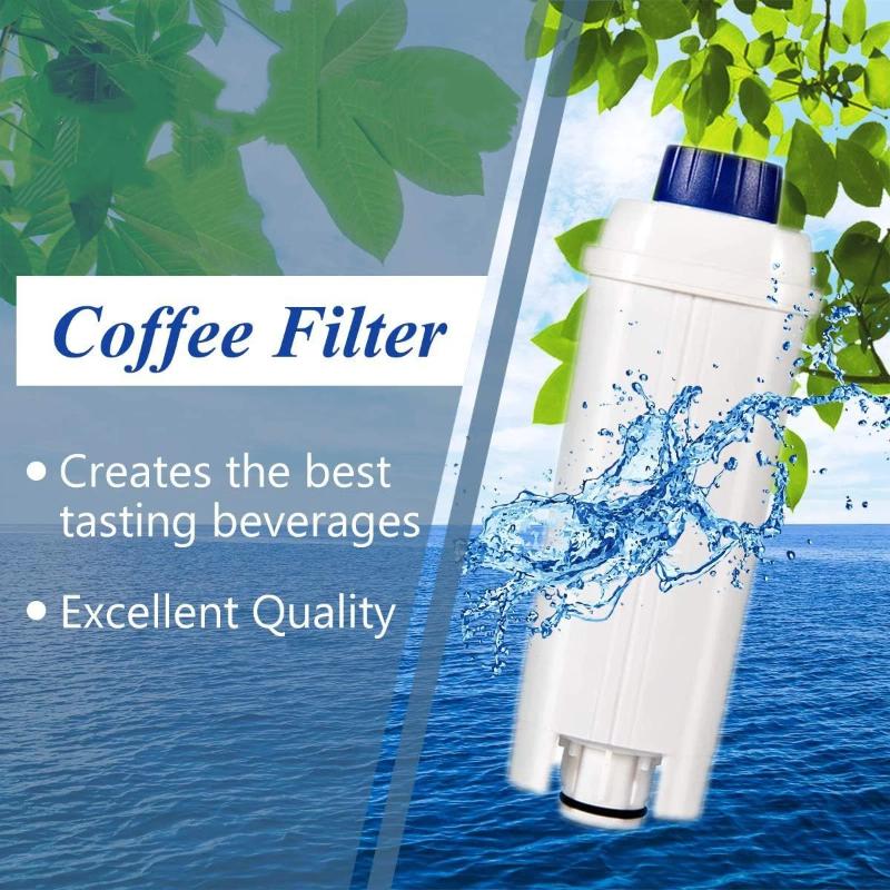 1/2/3Pcs Soft Water Filter Water Activated Carbon Replacement For Water Filter Dlsc002, Coffee And Espresso Machines Ecam Series