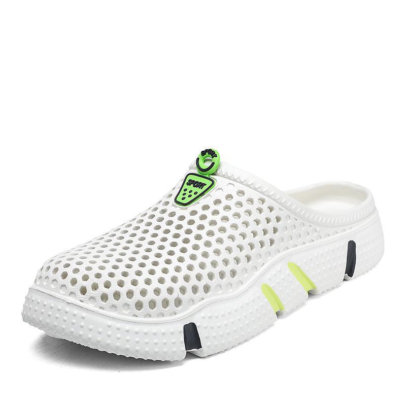 Men's Summer Outdoor Slip-On Closed-Toe Beach Sandals