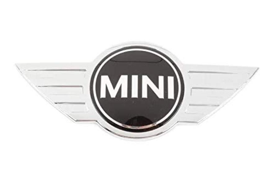 Genuine BMW MINI Part Import from Front Emblem for (Direct Germany) F55/F56/F57 (Part Number 51147316703)