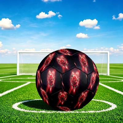 1pc Heart Passion Size 5 Soccer Ball Professional Match Training Football Indoor &Outdoor Sports Ball Lightweight Durable C6571