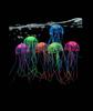 6/3pcst Artificial Jellyfishes Aquarium Fish Tank Accessories Simulation Fluorescent Jellyfish Tank Aquarium Landscaping Random