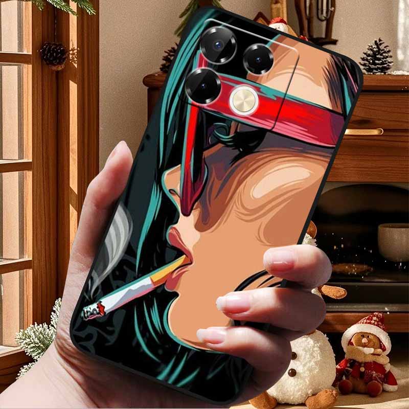Für Infinix Note 40 Pro Hülle 4G 5G Mode Weiches Silikon TPU Rückseite Für Infinix Note 40 4G Handyhülle Coque Note40 Pro 5G