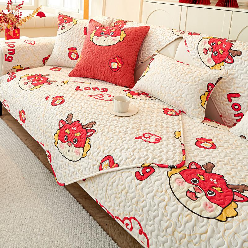 Подушка для дивана из чистого хлопка — фото 3