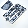 3.5Cm Men'S Adult Strap Men'S Trousers Suspender Suit Shirt Strap Clip Suspender Strap Fat Elastic Non-Slip