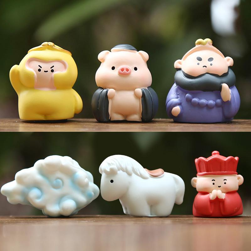 The Journey To West Classic Chinese Mythology Resin Figurines Ornament Small