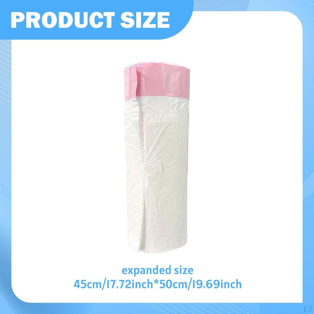 15 Stück Katzentoilettenbeutel Verdickte Müllsäcke Automatisch Weiß