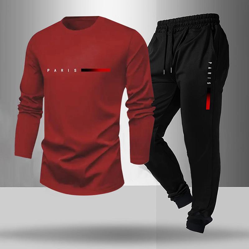 Men's Summer 2025 Outdoor Sports Casual Breathable Two-Piece Suit