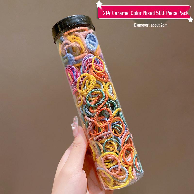 No-Damage Elastic Hair Ties for Girls - High Elasticity Accessories