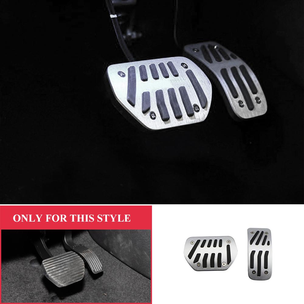 Color My Life Stainless Steel Car Pedals Fit for Peugeot 301 307 308 408 CC 2013 -  Gas Brake Pedal Cover Rest