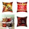 Weihnachtskissen Merry Cover Rot Weihnachtsmann Weihnachten Zuhause Sofa Dekor Neujahr 18